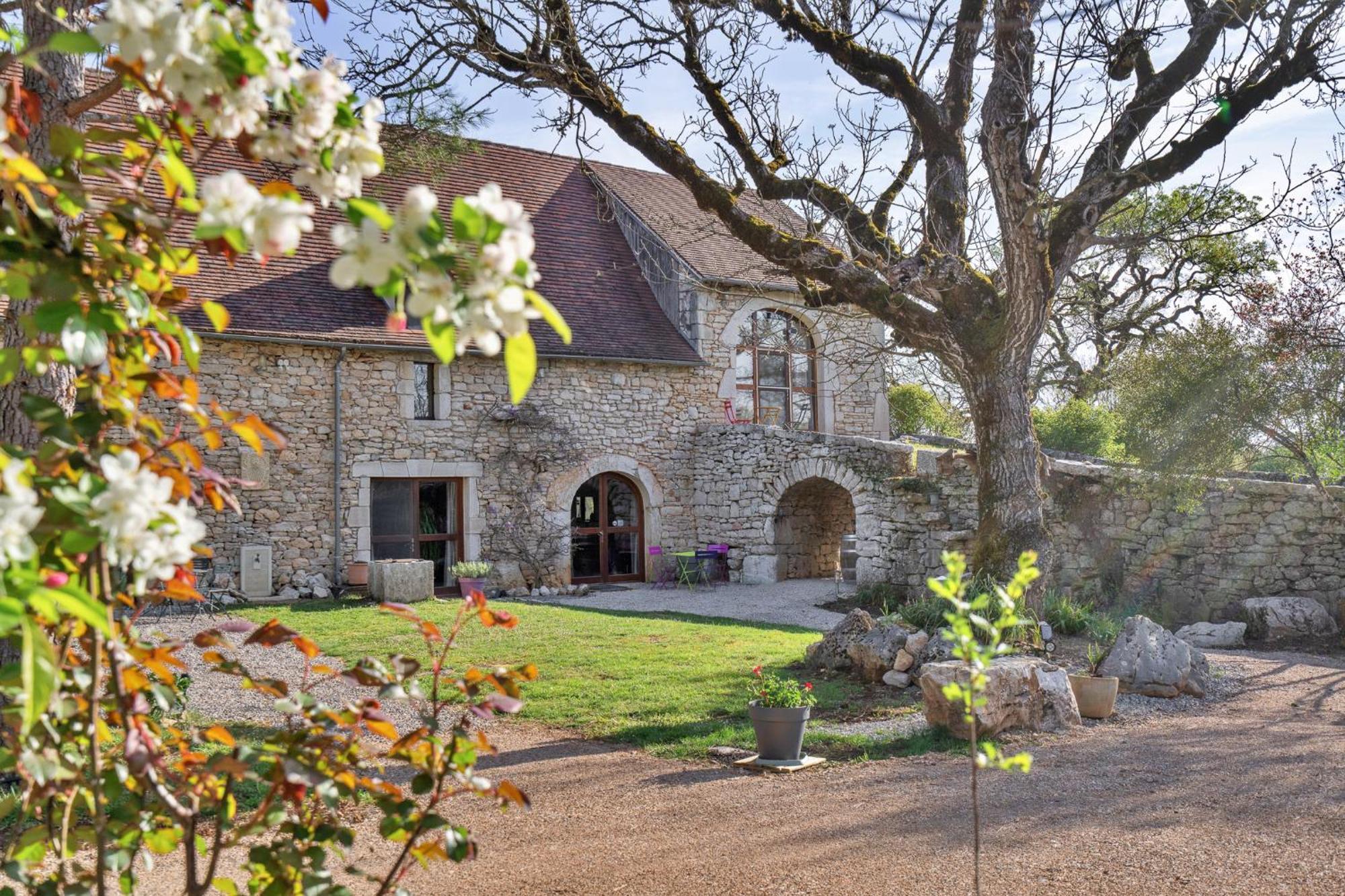 Chambres Et Jardin De Pierres Espédaillac Exteriör bild