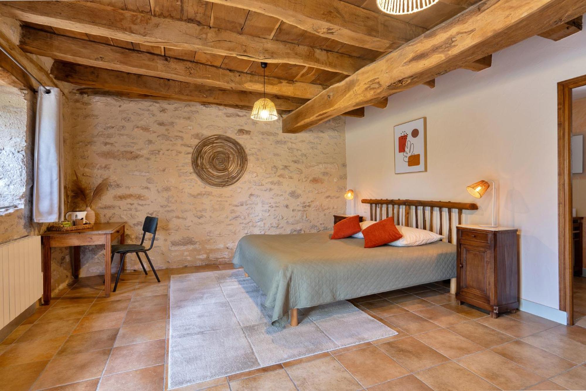 Chambres Et Jardin De Pierres Espédaillac Exteriör bild