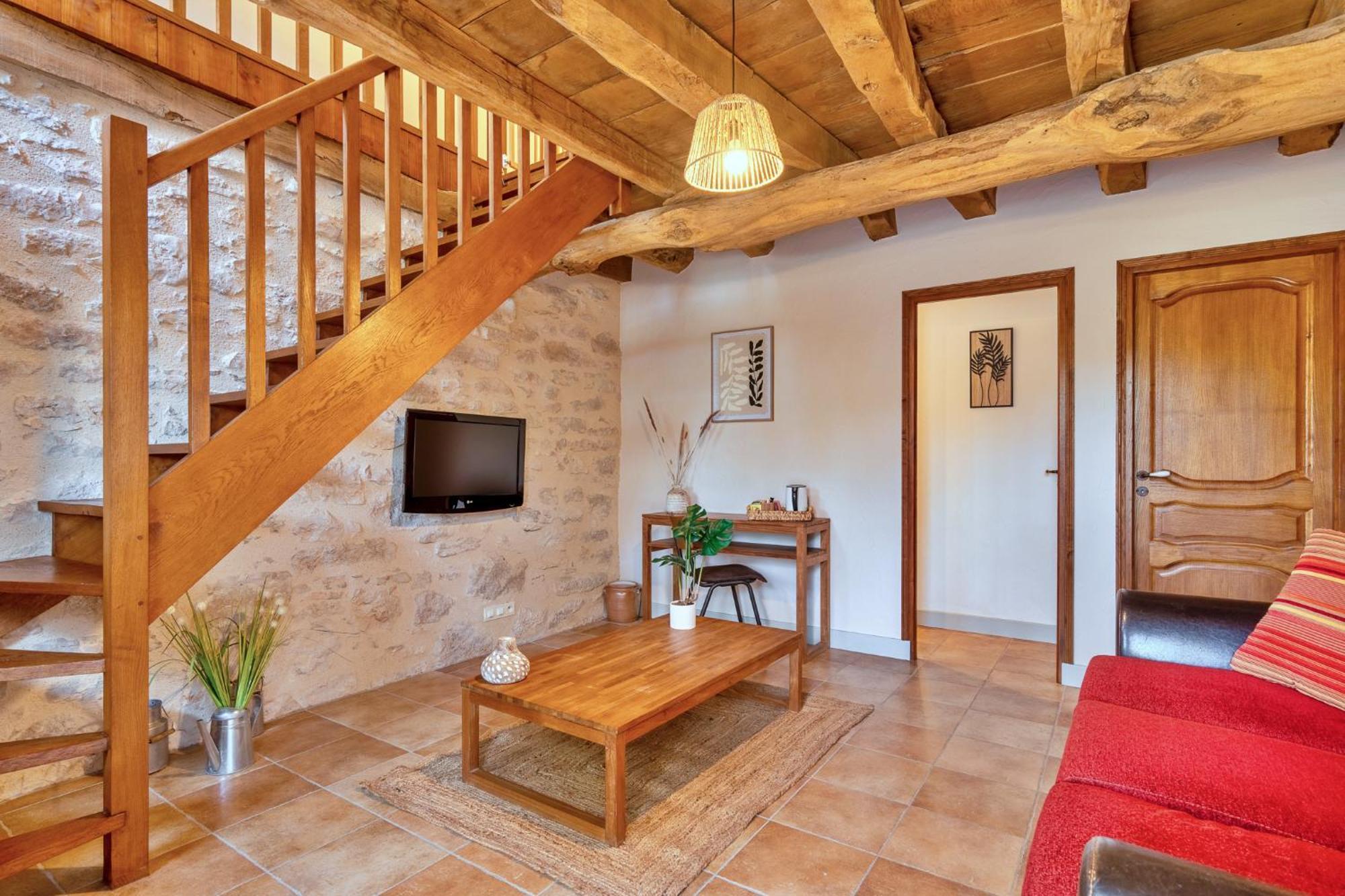 Chambres Et Jardin De Pierres Espédaillac Exteriör bild