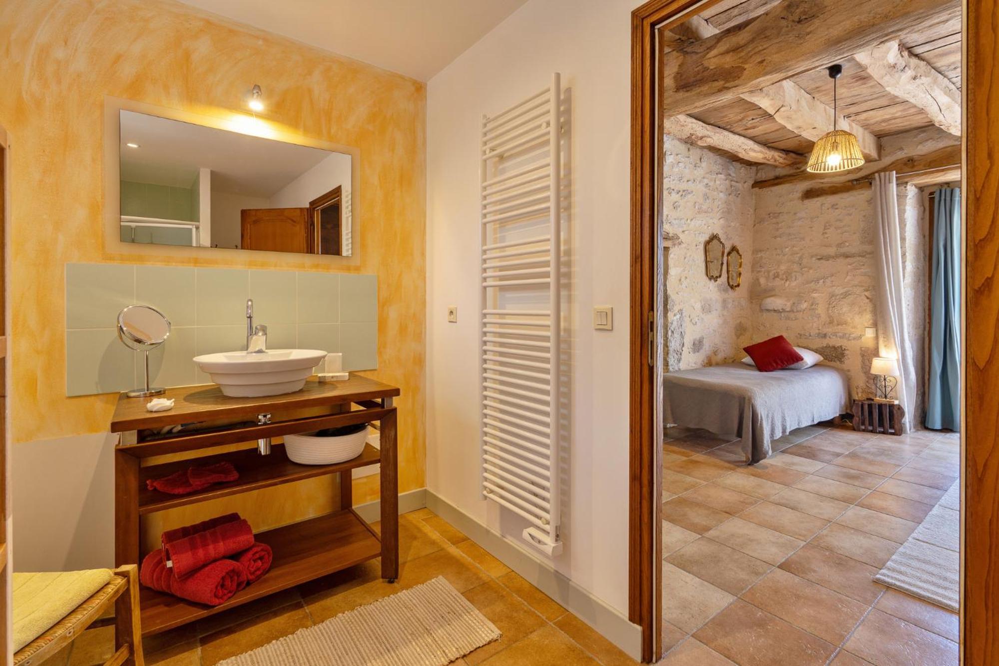 Chambres Et Jardin De Pierres Espédaillac Exteriör bild