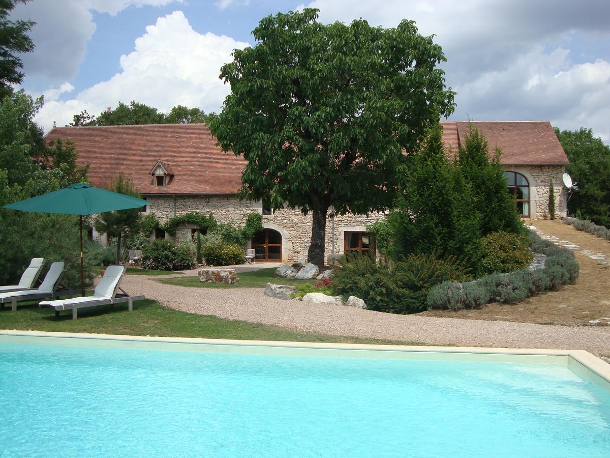 Chambres Et Jardin De Pierres Espédaillac Exteriör bild
