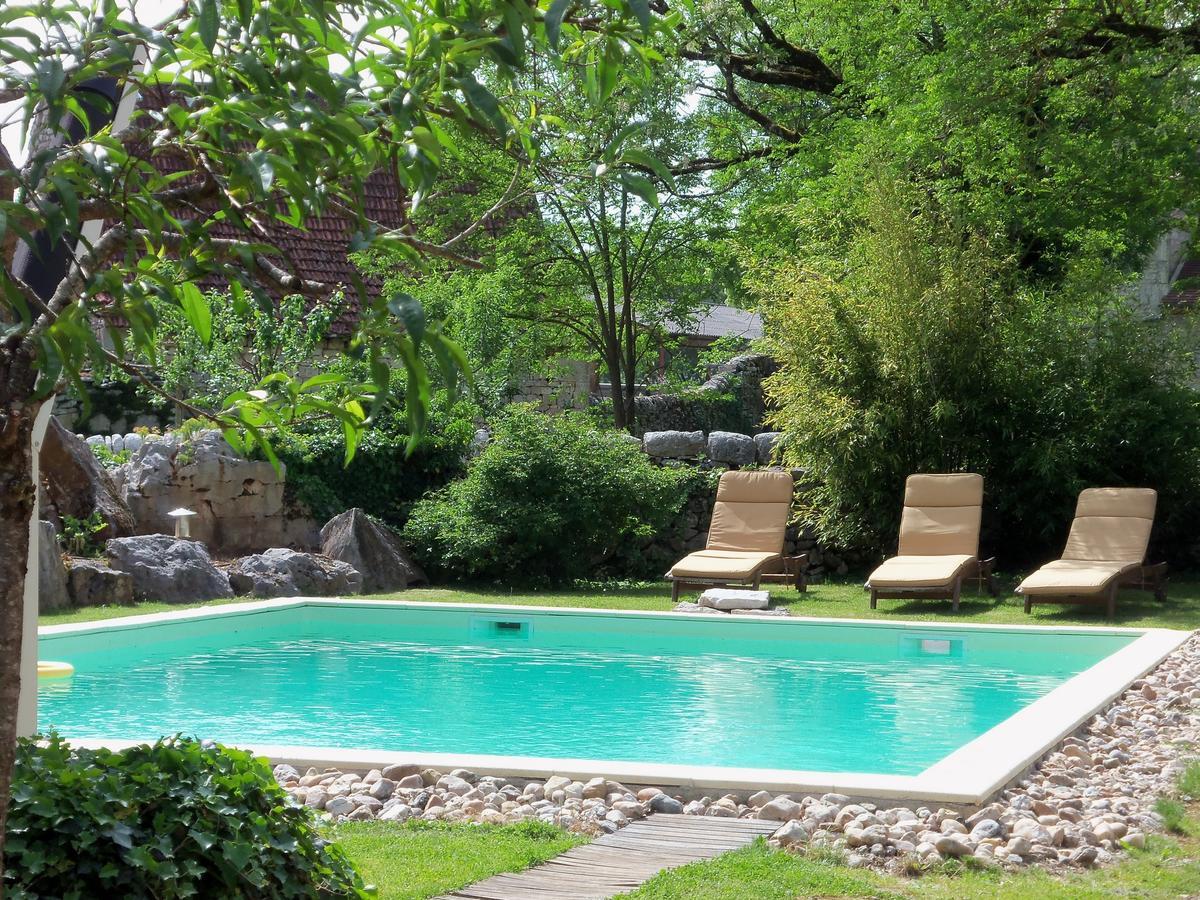Chambres Et Jardin De Pierres Espédaillac Exteriör bild
