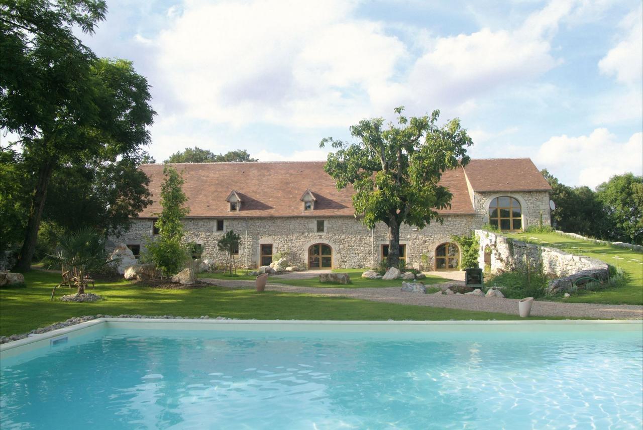 Chambres Et Jardin De Pierres Espédaillac Exteriör bild