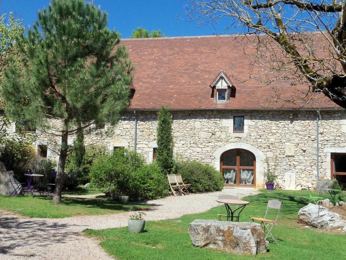 Chambres Et Jardin De Pierres Espédaillac Exteriör bild