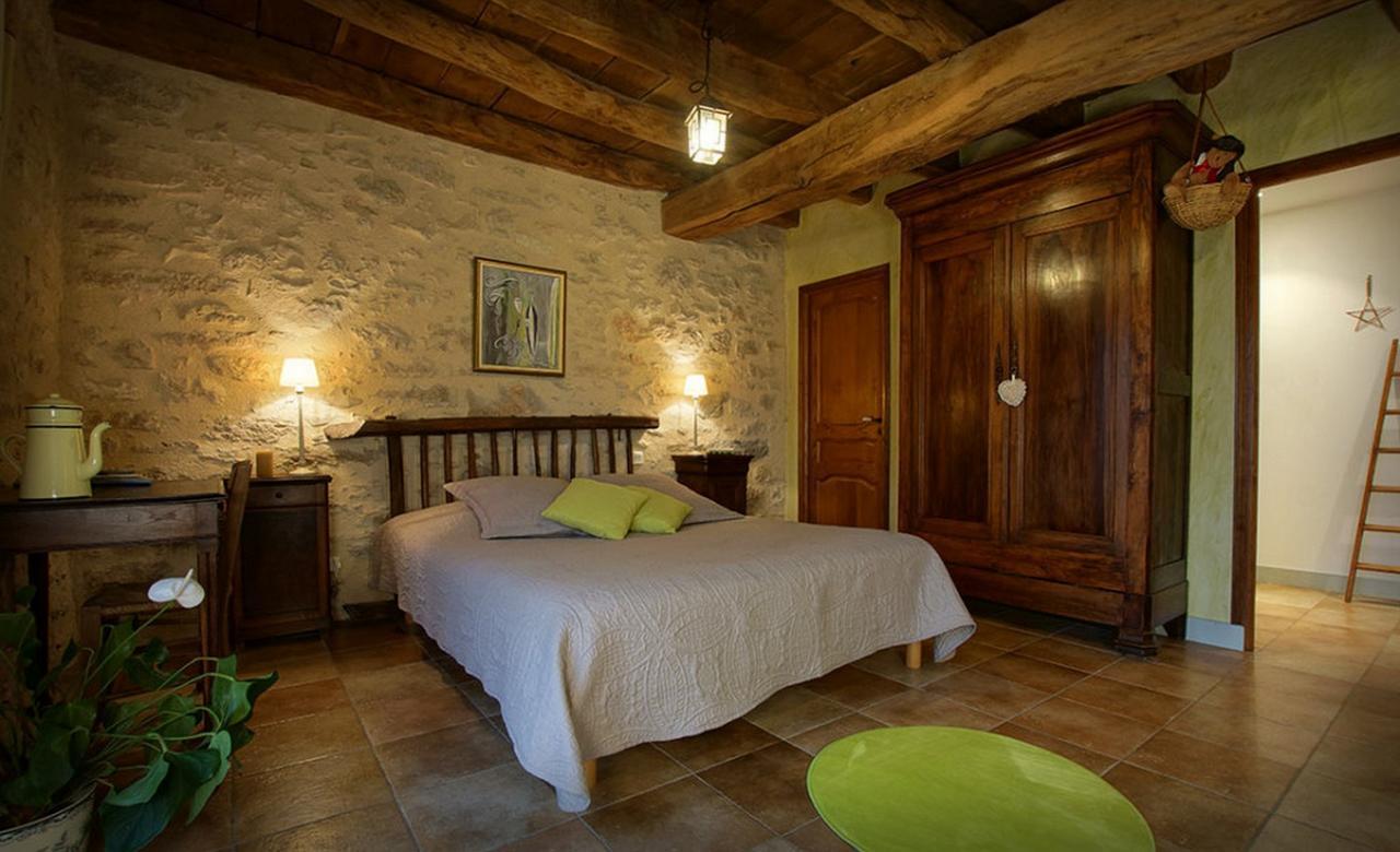 Chambres Et Jardin De Pierres Espédaillac Exteriör bild