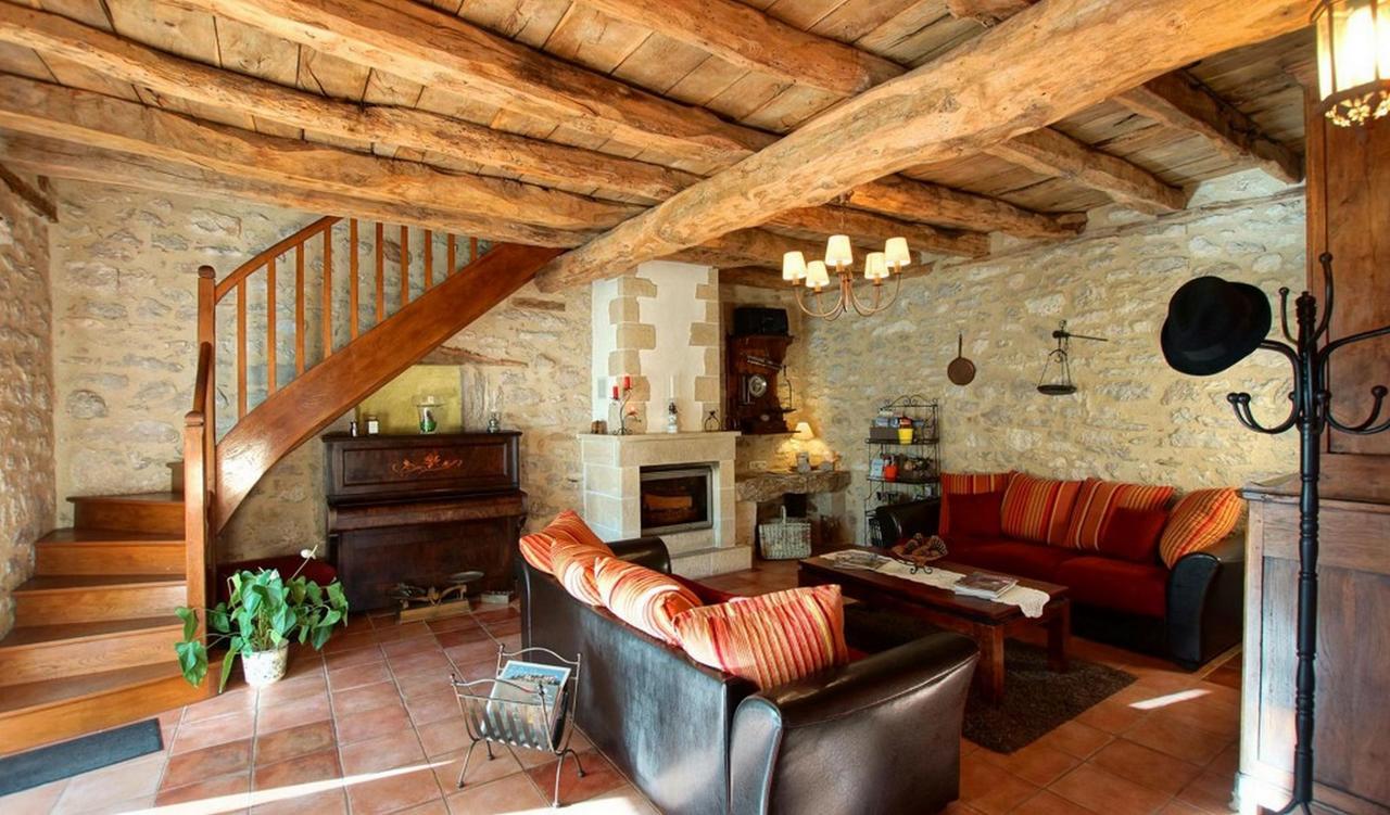 Chambres Et Jardin De Pierres Espédaillac Exteriör bild