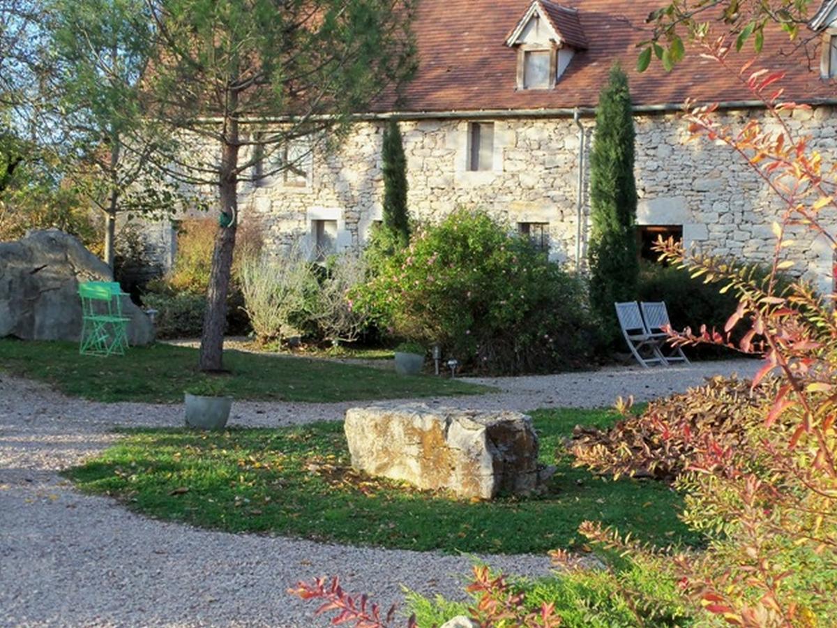 Chambres Et Jardin De Pierres Espédaillac Exteriör bild